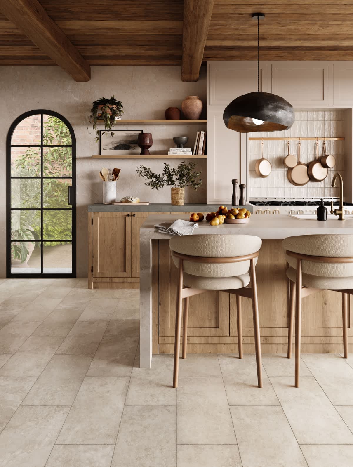 Mannington - ADURA Max Rectangles - Fresco Dry Plaster