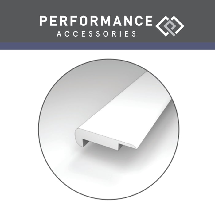 RMSNP-05939 Flint Oak - Mohawk's Performance Accessories - Laminate Overlap Stairnose 78.74" - RMSNP-05939 Flint Oak