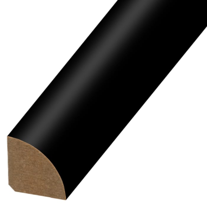 MRQR-99 Black - VersaTrim - Moisture Proof Quarter Round 94" - MRQR-99 Black
