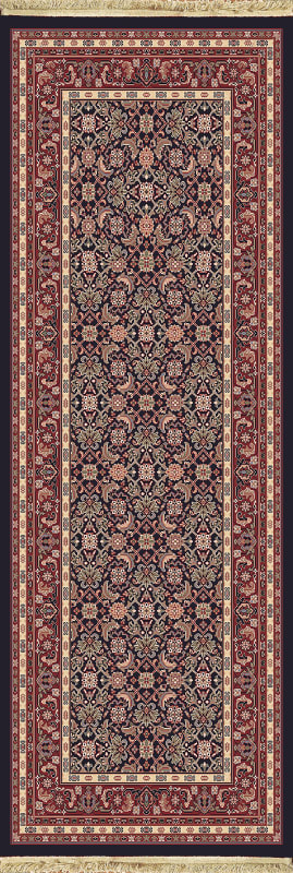 BR21272240520 - Dynamic Rugs - BRILLIANT - Navy 72240-520 - 2.9' x 11.6'