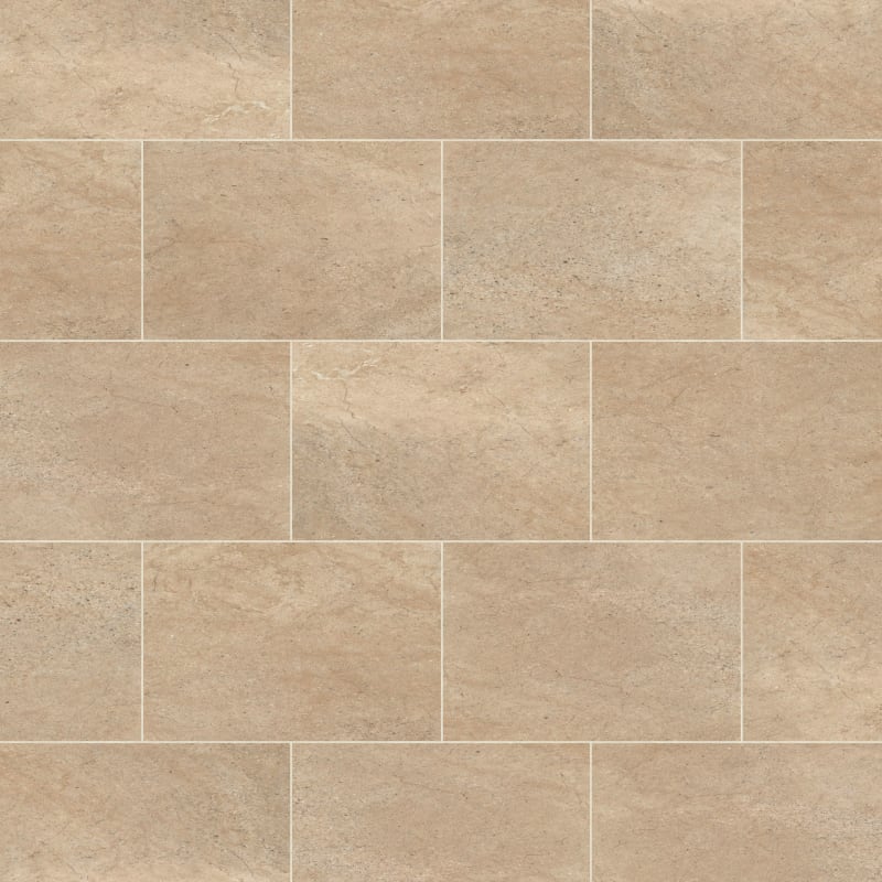 SCB-ST12-G - Karndean - Knight Tile Rigid Core 12 x 18 - Bath Stone