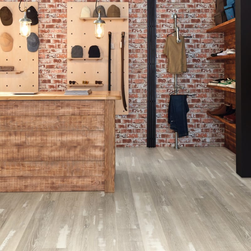SCB137 - Karndean - Van Gogh Rigid Core - Silver Farmhouse Oak