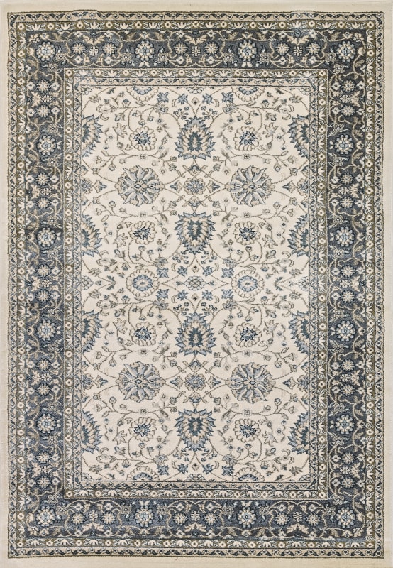 YA692803190 - Dynamic Rugs - YAZD - Ivory Grey 2803-190 - 5.3' x 7.7'