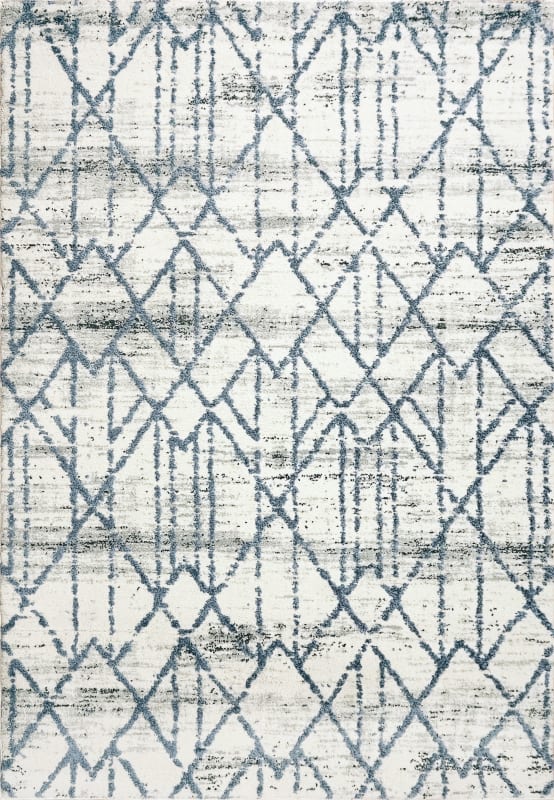TROYA - Ivory Blue 4604-105 swatch