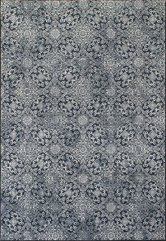 AN1014571623696 - Dynamic Rugs - ANCIENT GARDEN - Steel Blue 57162-3696 - 9.2' x 12.1'