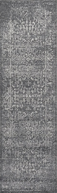 OS286191910 - Dynamic Rugs - SOMA - Dark Grey Ivory 6191-910 - 2.2' x 7.3'