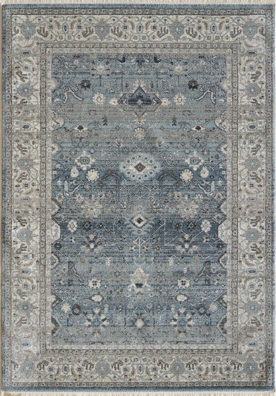 JN9126881500 - Dynamic Rugs - JUNO - Light Blue 6881-500 - 7.1' x 10'
