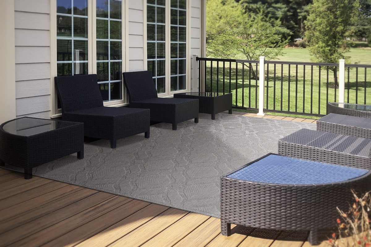 TS9126404900 - Dynamic Rugs - TESSIE - Grey 6404-900 - 7.1' x 10'