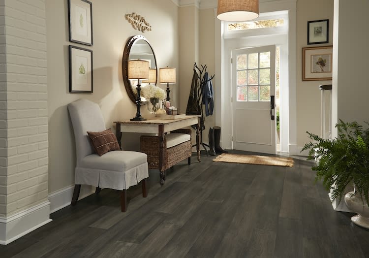 SMKK07CHRL1 - Mannington Maison Collection - Smokehouse Oak - Charcoal
