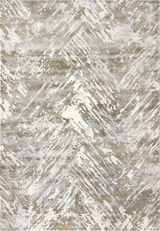 CC243537190 - Dynamic Rugs - CASTILLA - Cream Grey 3537-190 - 2' x 3.11'