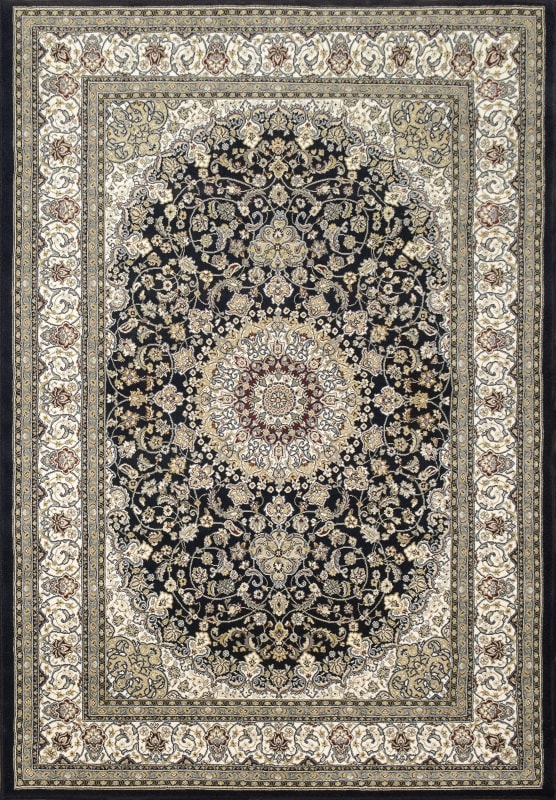 AN46571193434 - Dynamic Rugs - ANCIENT GARDEN - Blue Ivory 57119-3434 - 3.11' x 5.7'