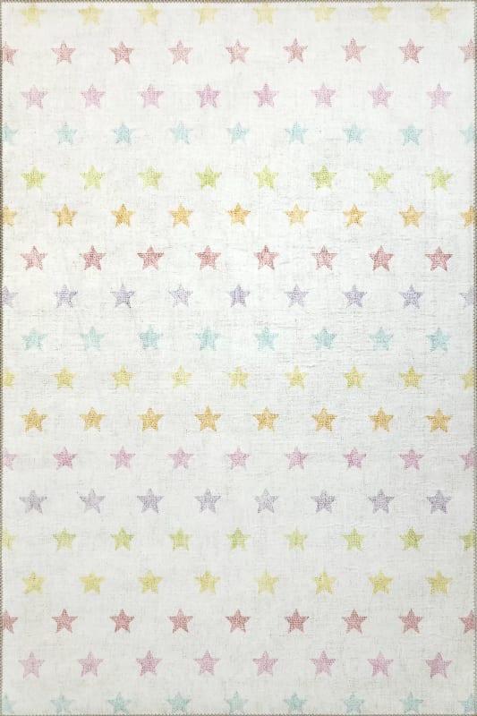 KZ468084199 - Dynamic Rugs - KIDZ - Ivory Multi 8084-199 - 4' x 6'