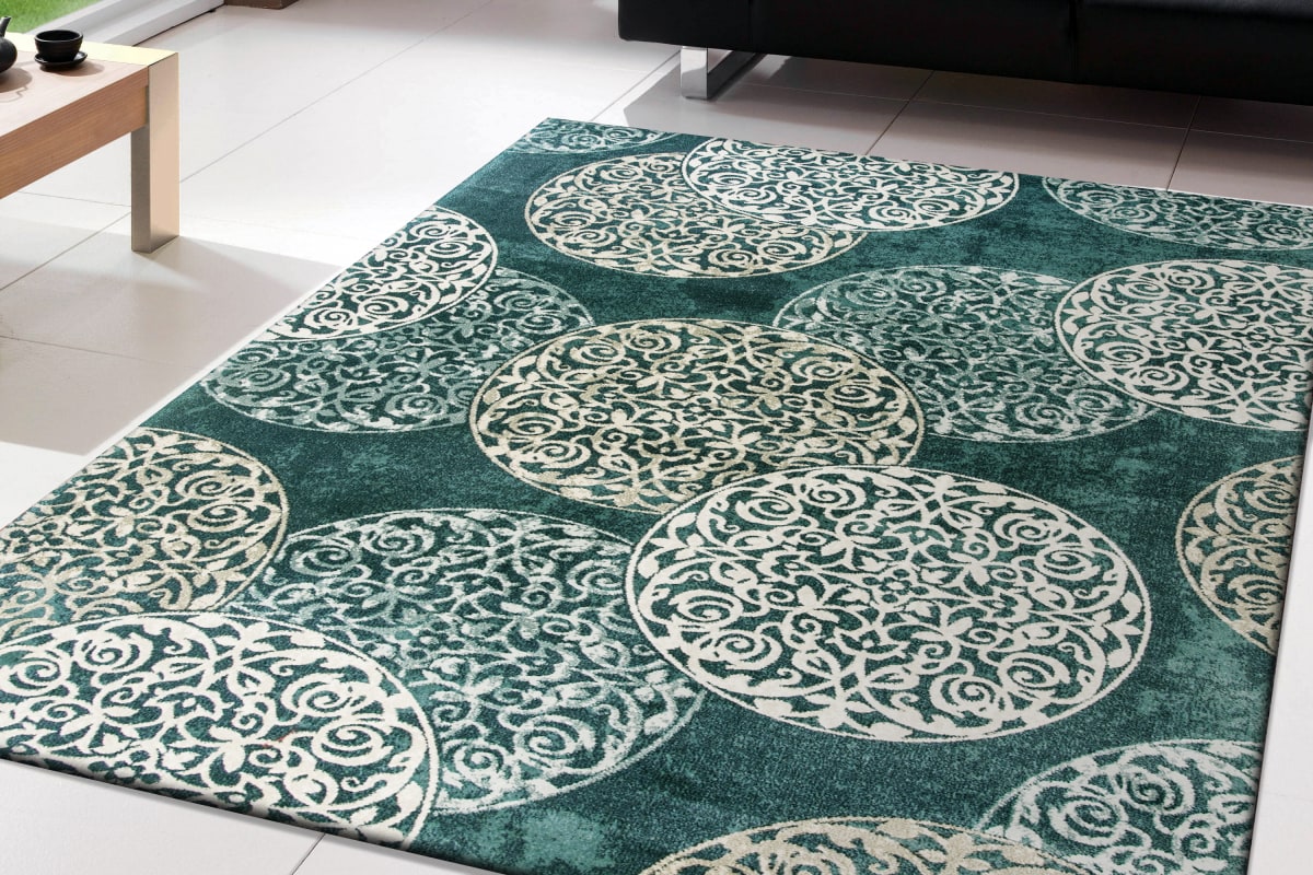 ME1014985014997 - Dynamic Rugs - MELODY - Blue 985014-997 - 9.2' x 12.1'