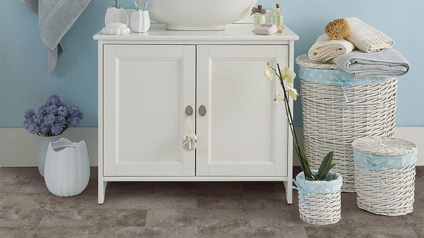 VV032-00110 - COREtec - COREtec Plus Tiles - Silvered Stone