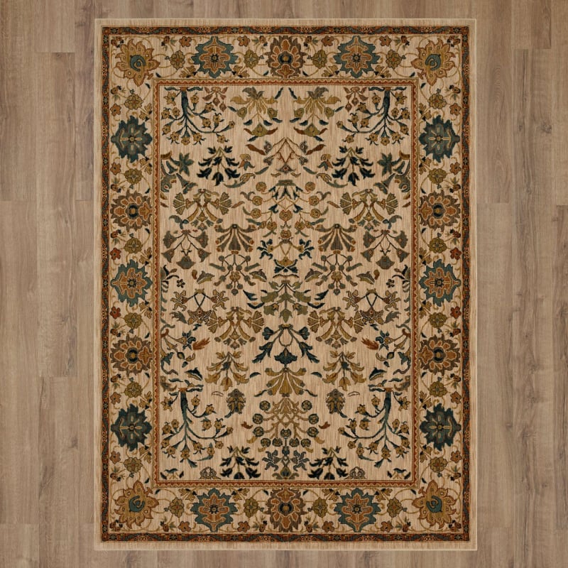 92414-70043-041065 - Karastan - Spice Market - Clarevale Vanilla - 3' 5" X 5' 5"