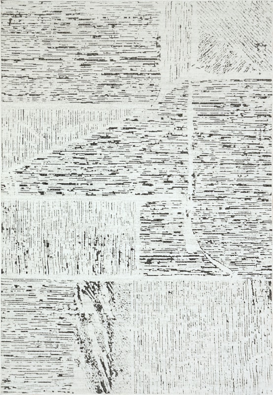 LT9128145190 - Dynamic Rugs - LOTUS - Ivory Grey 8145-190 - 7.1' x 10.1'