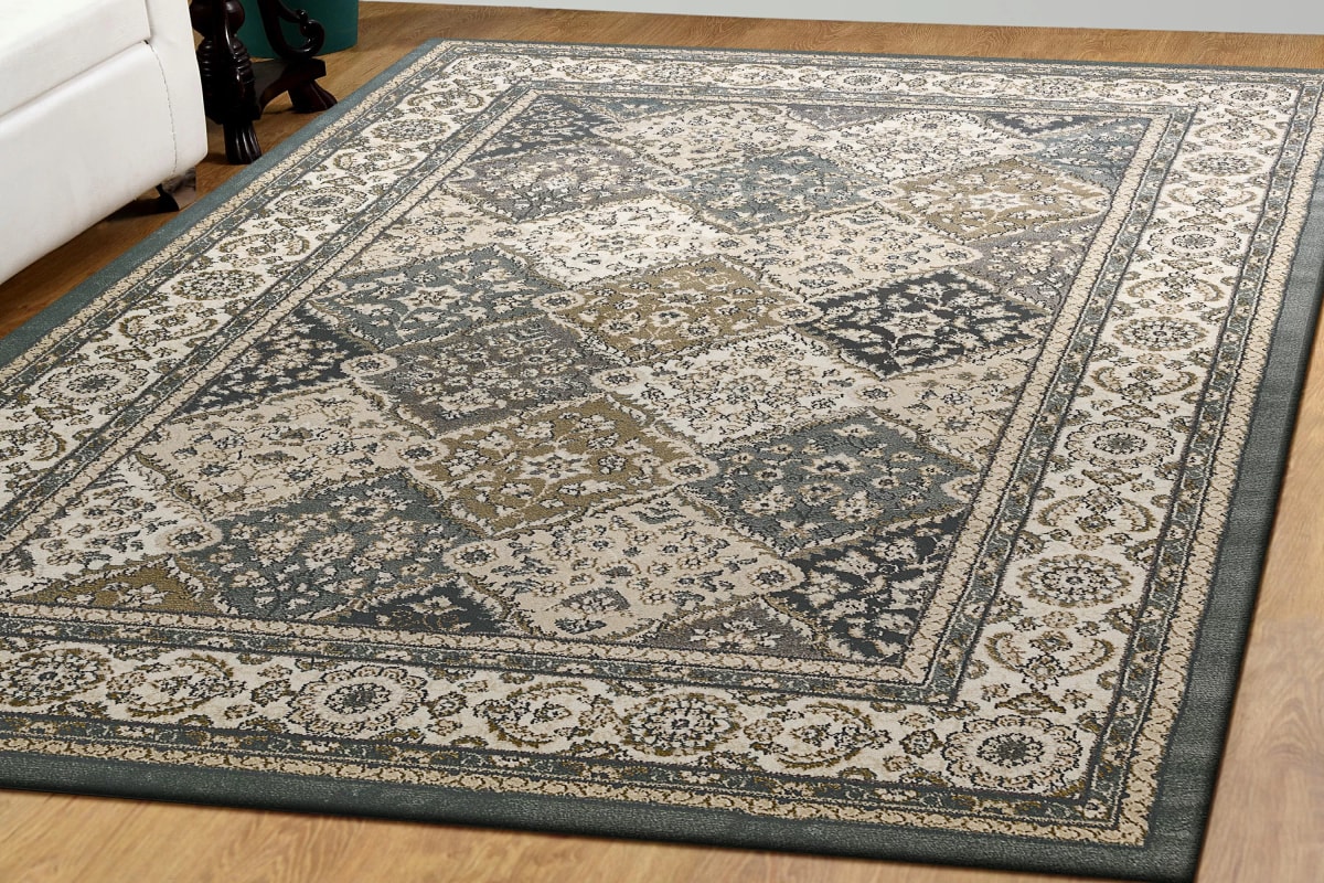 YAZD - Blue Ivory 8471-510 - Dynamic Rugs - YAZD - Blue Ivory 8471-510