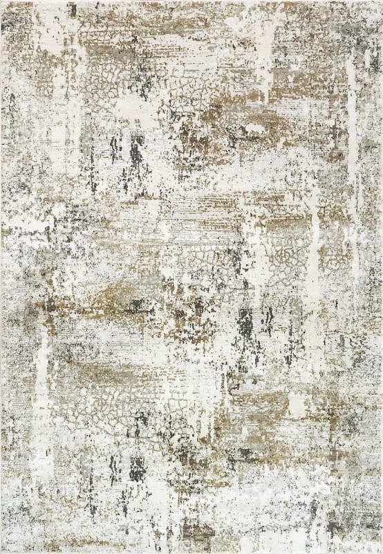 QU2427050190 - Dynamic Rugs - QUARTZ - Ivory Grey 27050-190 - 2' x 3.11'