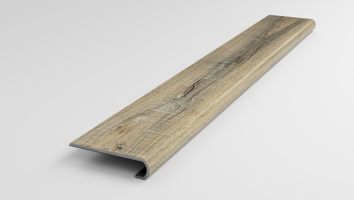 VSN-ECS21-921 1-1/2 x 42 - Treads Plus - Stair Nose 42" - Mohawk Explorers Cove New Silhouette