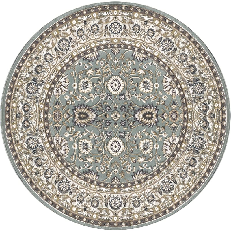 YAR52803150 - Dynamic Rugs - YAZD - Grey Ivory 2803-150 - 5.3' Round