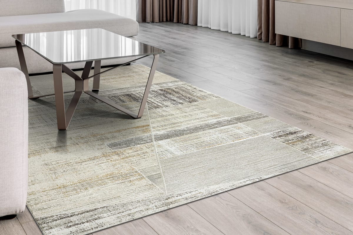 ANNALISE - Beige Grey Multi 7606-899 - Dynamic Rugs - ANNALISE - Beige Grey Multi 7606-899