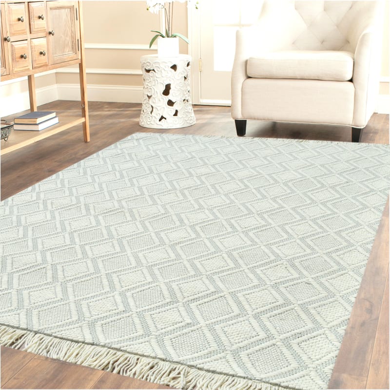 LOLA - Ivory Light Grey 2125-190 - Dynamic Rugs - LOLA - Ivory Light Grey 2125-190