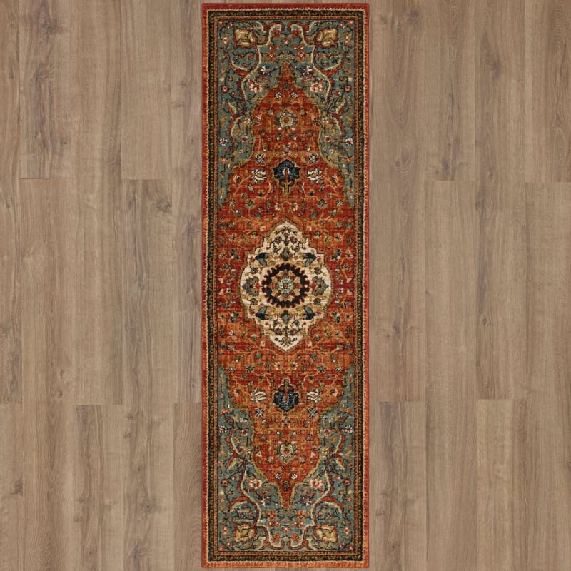 90661-90097-028094 - Karastan - Spice Market - Petra Multi - 2' 4" X 7' 10"
