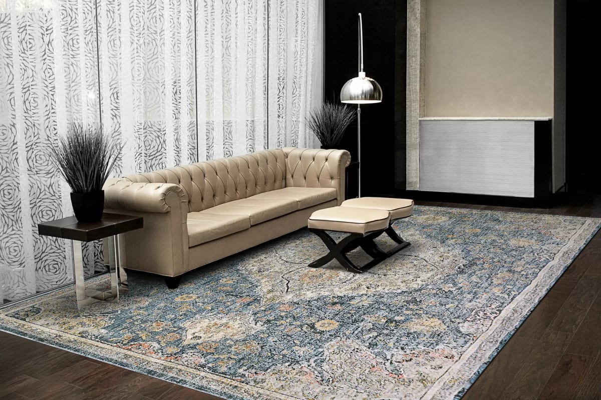 SAVOY - Denim Multi 3576-599 - Dynamic Rugs - SAVOY - Denim Multi 3576-599
