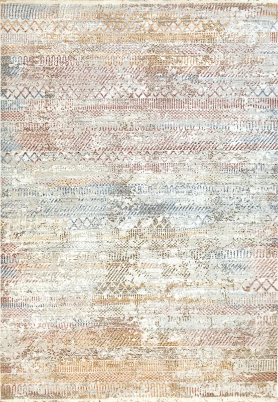 MZ9128450130 - Dynamic Rugs - MOOD - Ivory Red 8450-130 - 7.1' x 10.8'