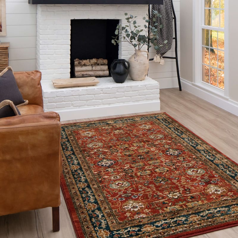 90936-30048-063094 - Karastan - Spice Market - Keralam Garnet - 5' 3" X 7' 10"