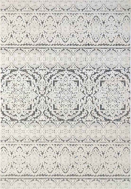 LT9128146199 - Dynamic Rugs - LOTUS - Ivory Multi 8146-199 - 7.1' x 10.1'