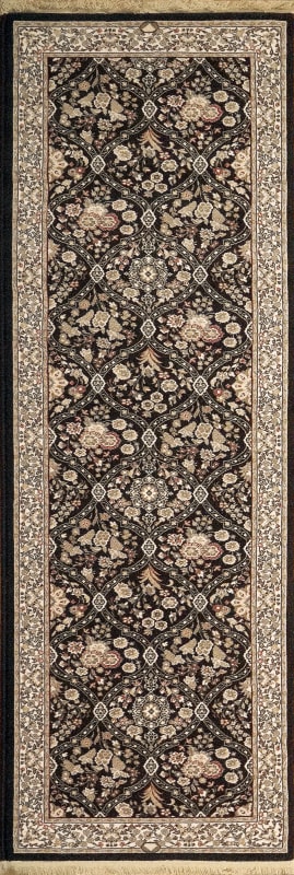 BR287211090 - Dynamic Rugs - BRILLIANT - Black 7211-090 - 2.9' x 8.2'