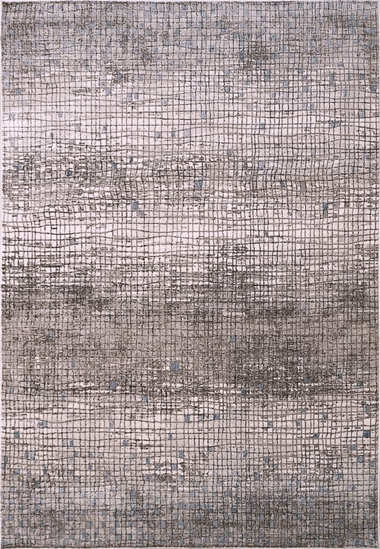HW464808195 - Dynamic Rugs - HARLOW - Ivory Grey Blue 4808-195 - 3.11' x 5.3'