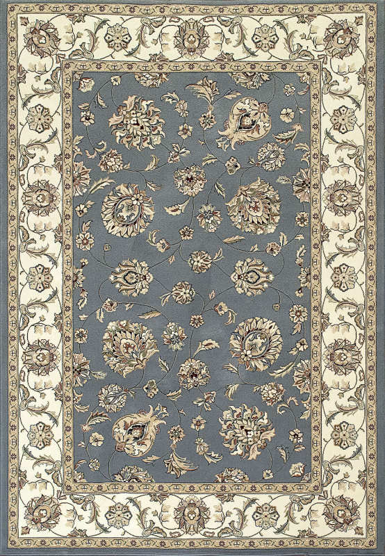 AN69573655464 - Dynamic Rugs - ANCIENT GARDEN - Light Blue Ivory 57365-5464 - 5.3' x 7.7'