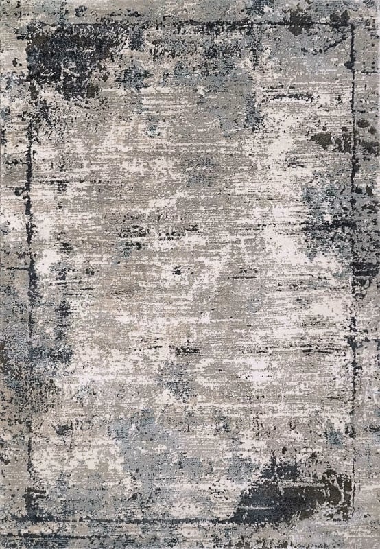 RI7106031905 - Dynamic Rugs - RILEY - Grey Blue 6031-905 - 6.7' x 9.6'