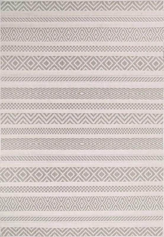 TS9126410891 - Dynamic Rugs - TESSIE - Beige Grey Ivory 6410-891 - 7.1' x 10'
