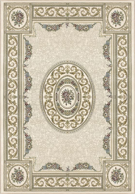 AN912572266464 - Dynamic Rugs - ANCIENT GARDEN - Ivory 57226-6464 - 7.1' x 10.1'