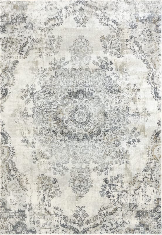 CC7103558950 - Dynamic Rugs - CASTILLA - Grey Blue 3558-950 - 6.7' x 9.6'