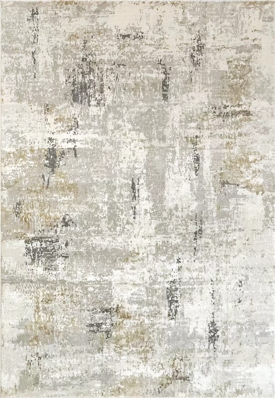 QU6927048190 - Dynamic Rugs - QUARTZ - Ivory Grey 27048-190 - 5.3' x 7.7'