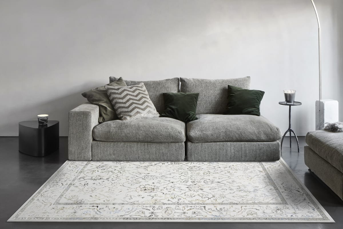 ZT7106651999 - Dynamic Rugs - MERIT - Grey Multi 6651-999 - 6.7' x 9.6'