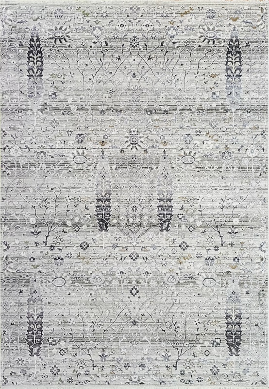 RF9124635897 - Dynamic Rugs - REFINE - Taupe Silver Gold 4635-897 - 7.1' x 10.1'