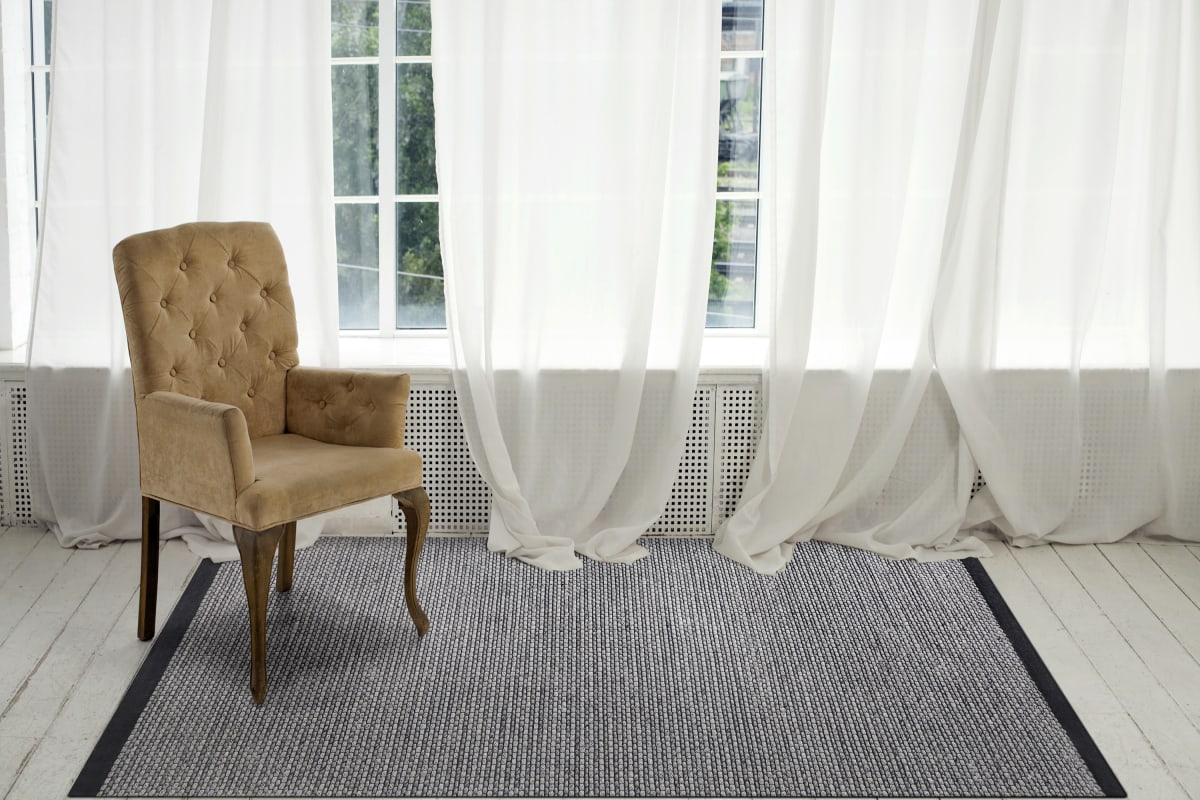 VF584622199 - Dynamic Rugs - VICI - Ivory Light Grey Black 4622-199 - 5' x 8'
