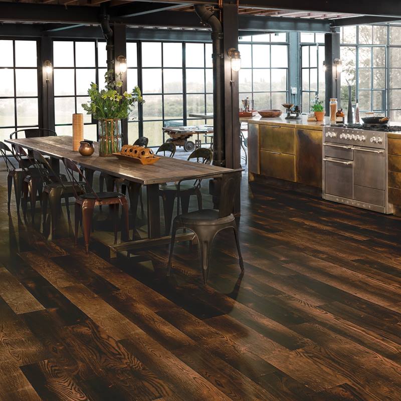 VGW102T-7 - Karndean - Van Gogh Gluedown - Charred Oak
