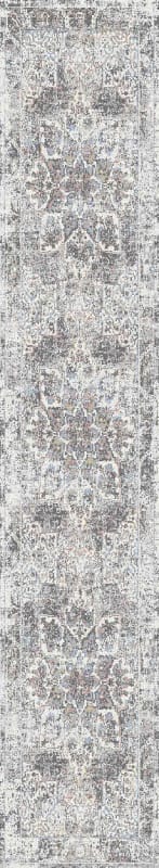 ZN288337950 - Dynamic Rugs - ZEN - Grey Blue 8337-950 - 2.2' x 7.7'