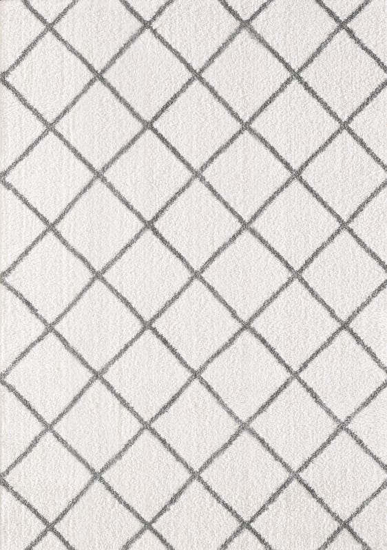 SILKY SHAG - Ivory Silver 5920-110 swatch