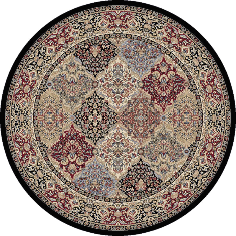 ANR8570083233 - Dynamic Rugs - ANCIENT GARDEN - Multi 57008-3233 - 7.1' Round