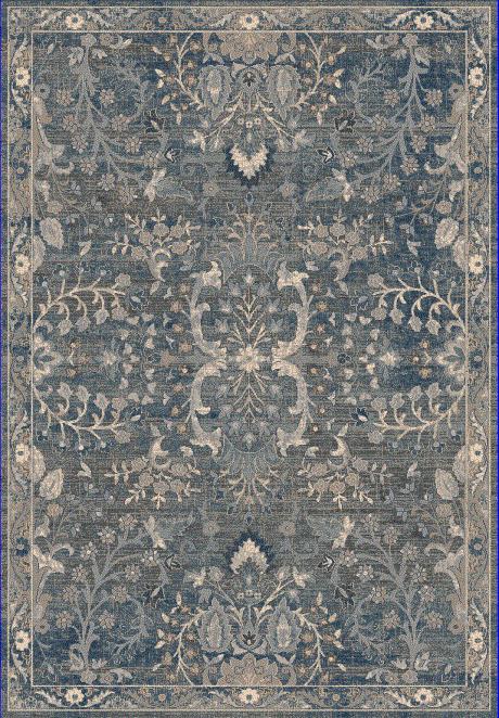 VX693585599 - Dynamic Rugs - SAVOY - Denim Multi 3585-599 - 5.3' x 7.7'