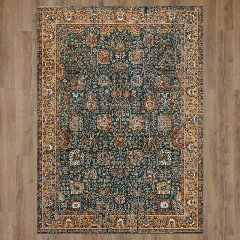92677-60140-114155 - Karastan - Soiree - Dolce Mallard Green - 9' 6" X 12' 11"
