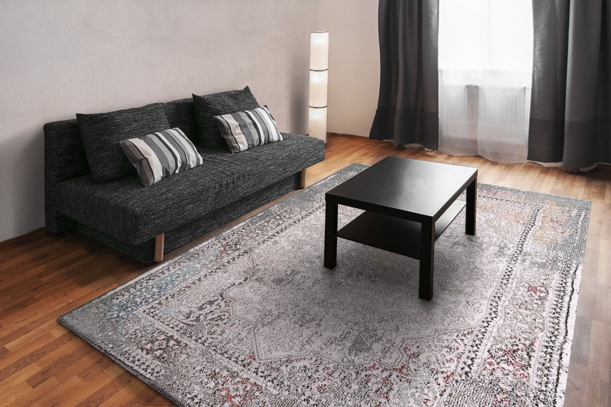 OS356194199 - Dynamic Rugs - SOMA - Ivory Grey Multi 6194-199 - 3' x 5'