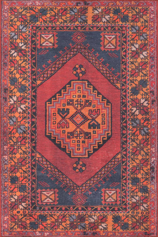 AFSHAAFS16RED - Momeni - Afshar - Red AFS16